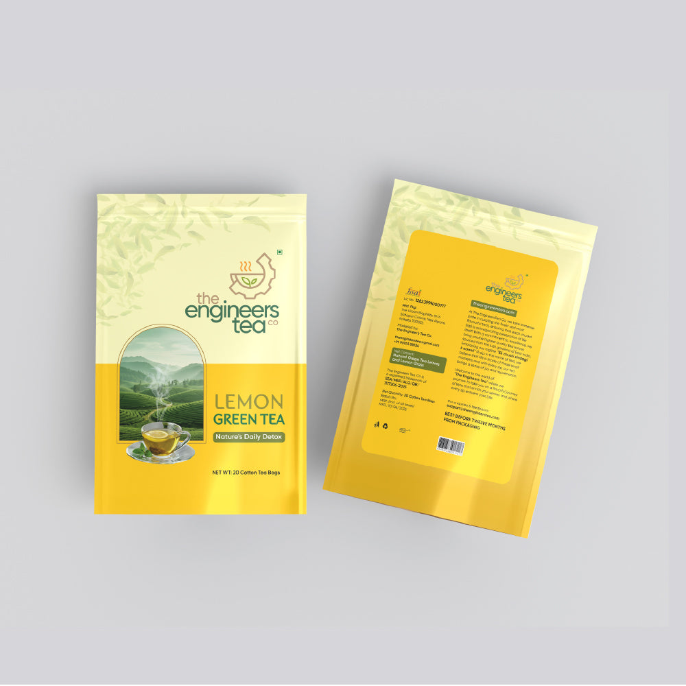 Engineering Tea Lemon Green Tea – The Engineers Tea